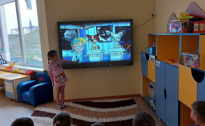 День космонавтики в нашем саду.